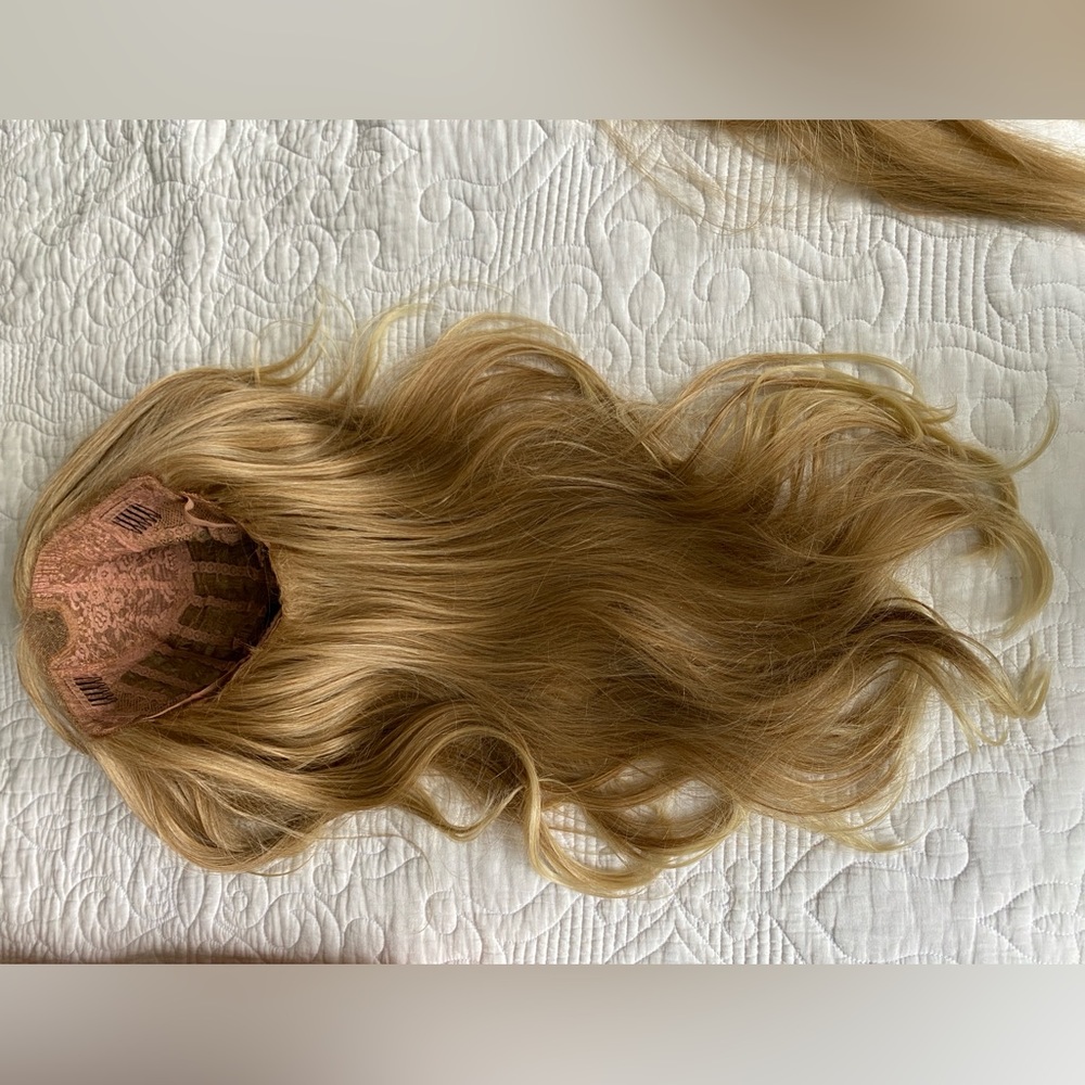2x wigs + 2x clip on and wire extensions